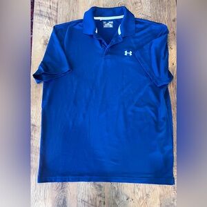 Under Armour Men's Royal Blue Polo